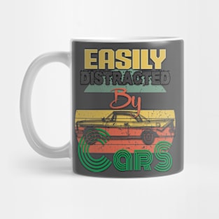 Easily distracted by cars Mug